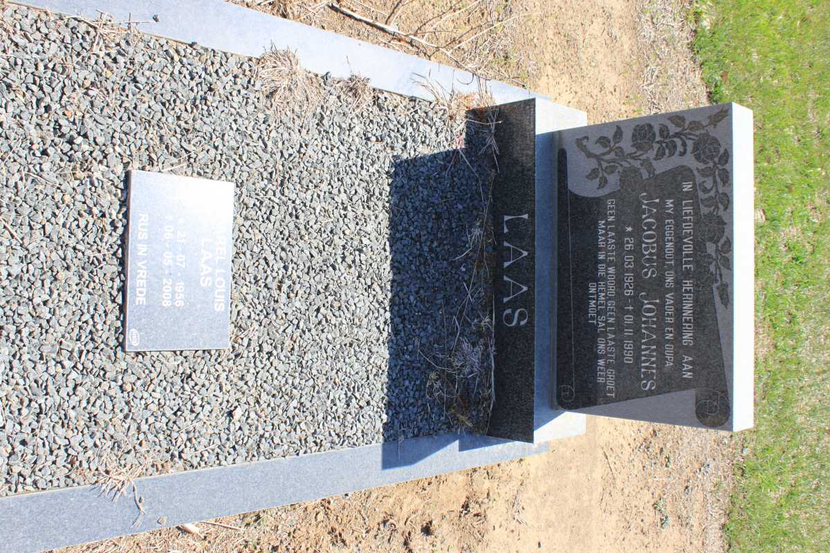 LAAS Jacobus Johannes 1926-1990 :: LAAS Sarel Louis 1956-2008
