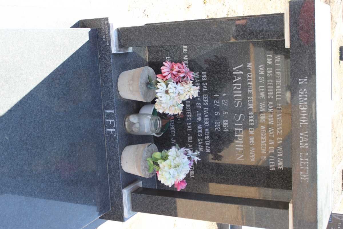 LEE Marius Stephen 1964-1992