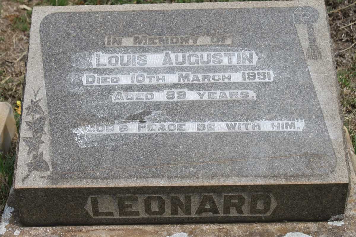 LEONARD Louis Augustin -1951