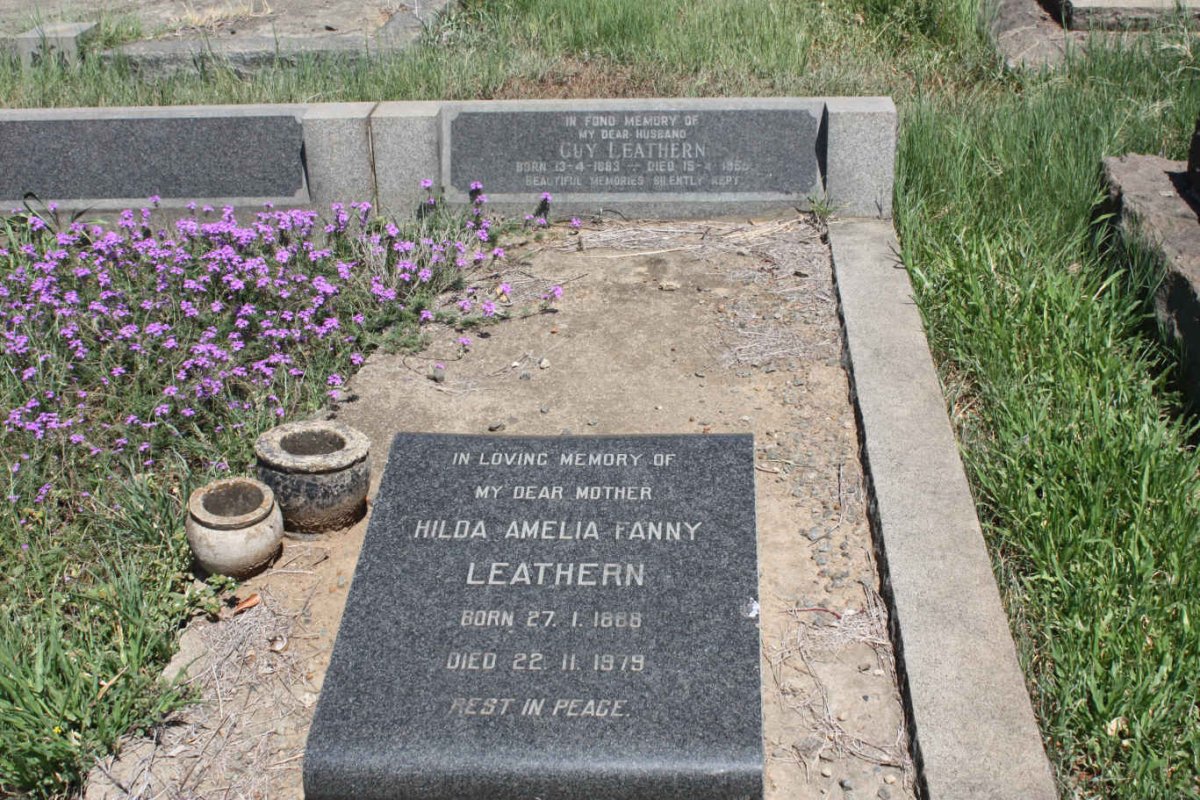 LEATHERN Guy 1883-1959 &amp; Hilda Amelia Fanny 1888-1979