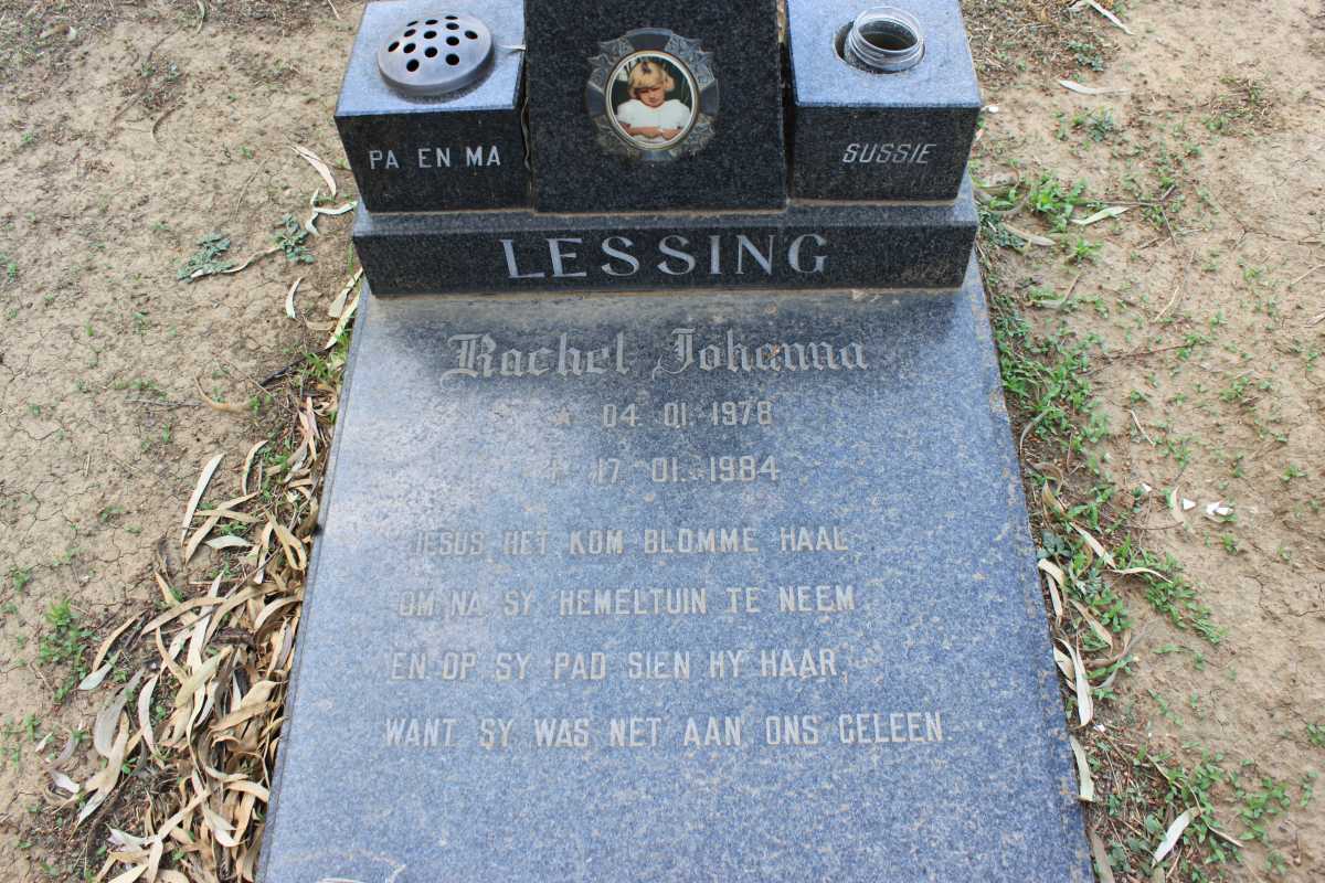 LESSING Rachel Johanna 1978-1984