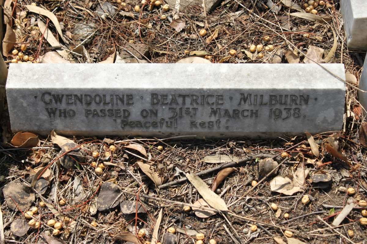 MILBURN Gwendoline Beatrice -1938
