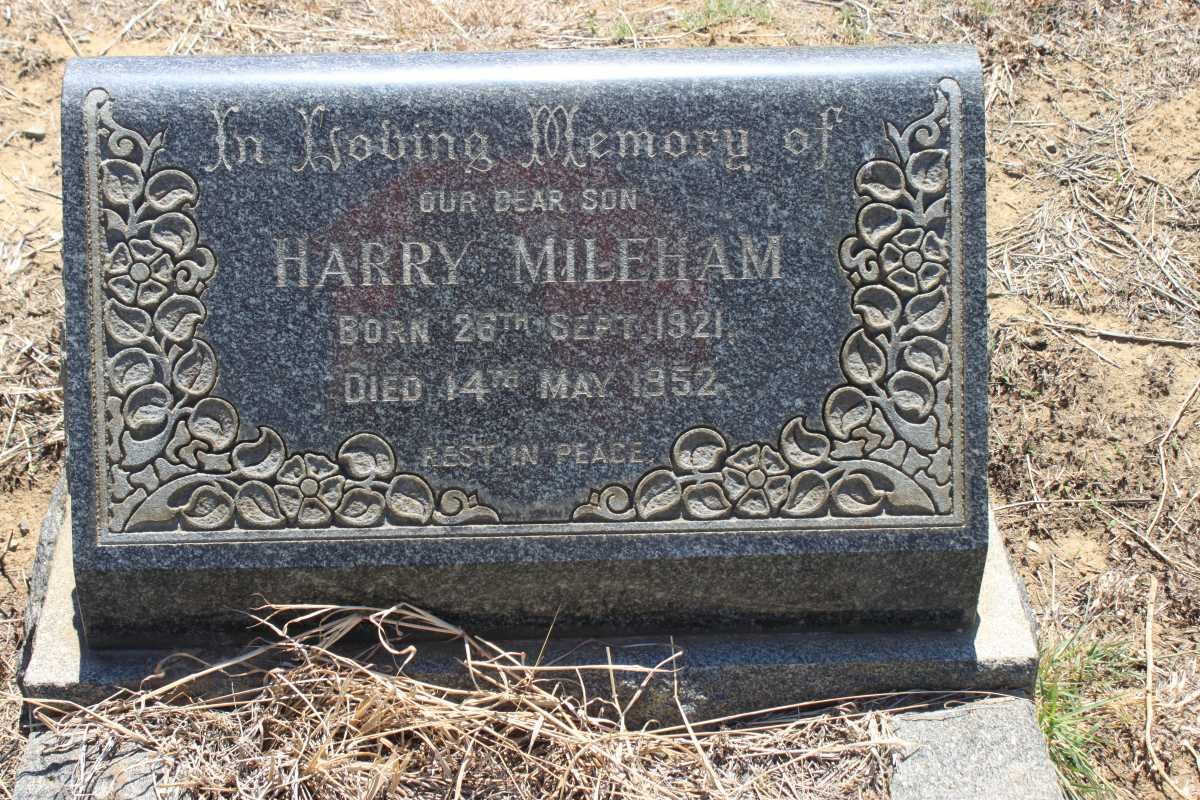 MILEHAM Harry 1921-1952