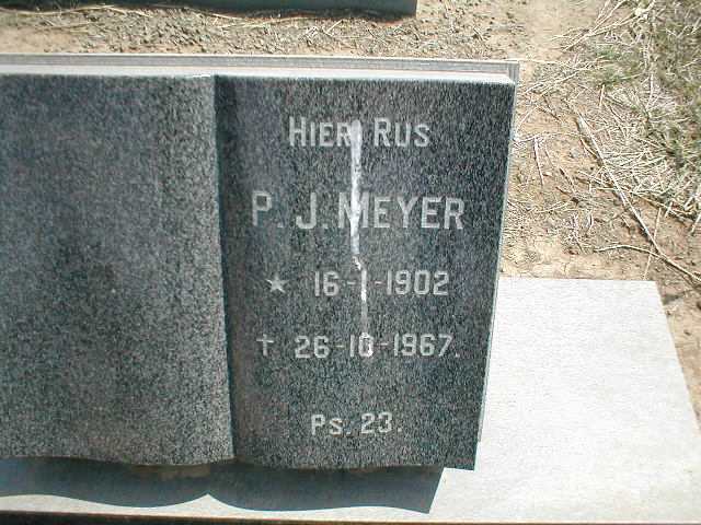 MEYER P.J. 1902-1967