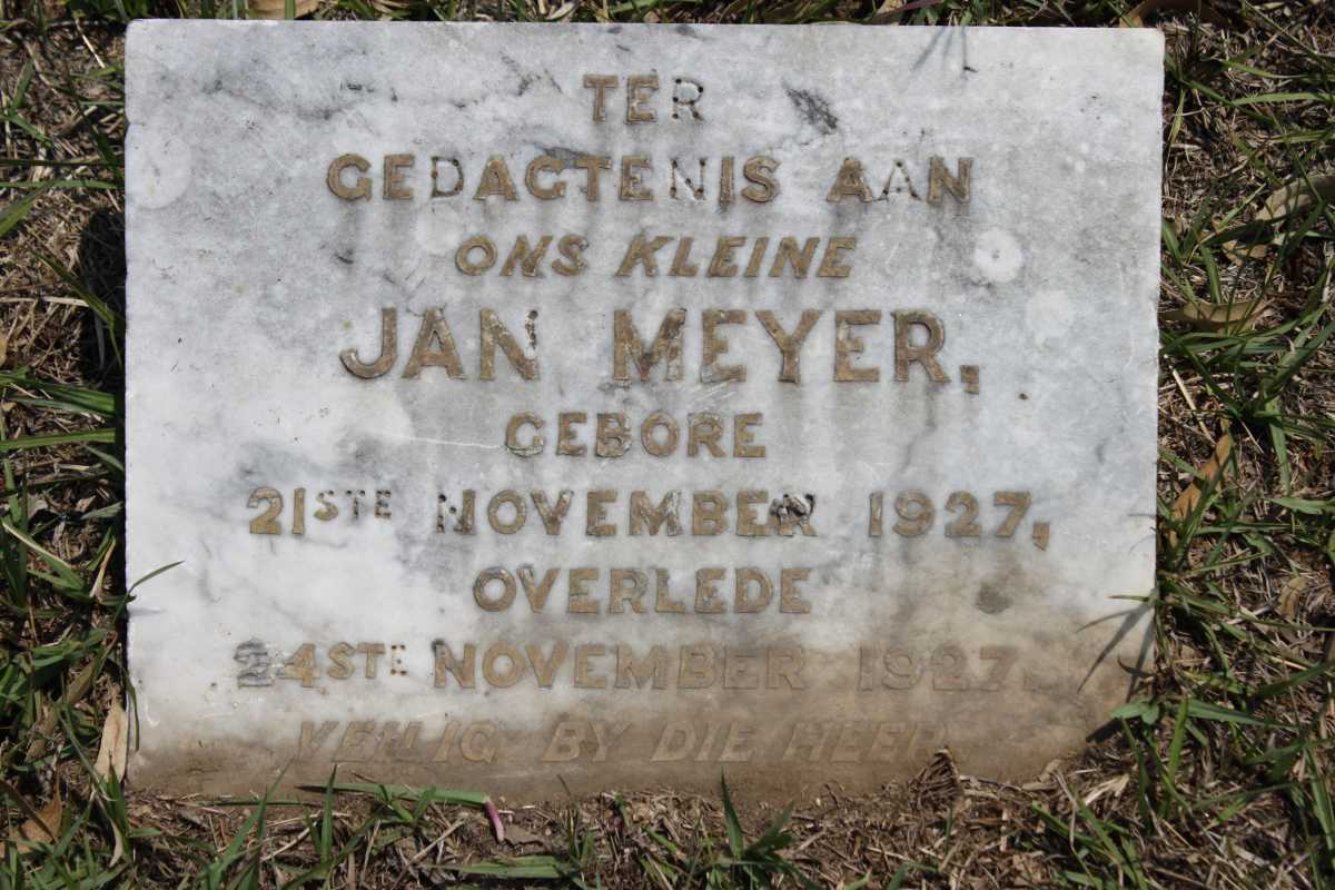 MEYER Jan 1927-1927