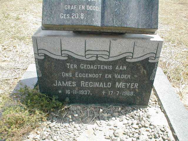 MEYER James Reginald 1937-1968