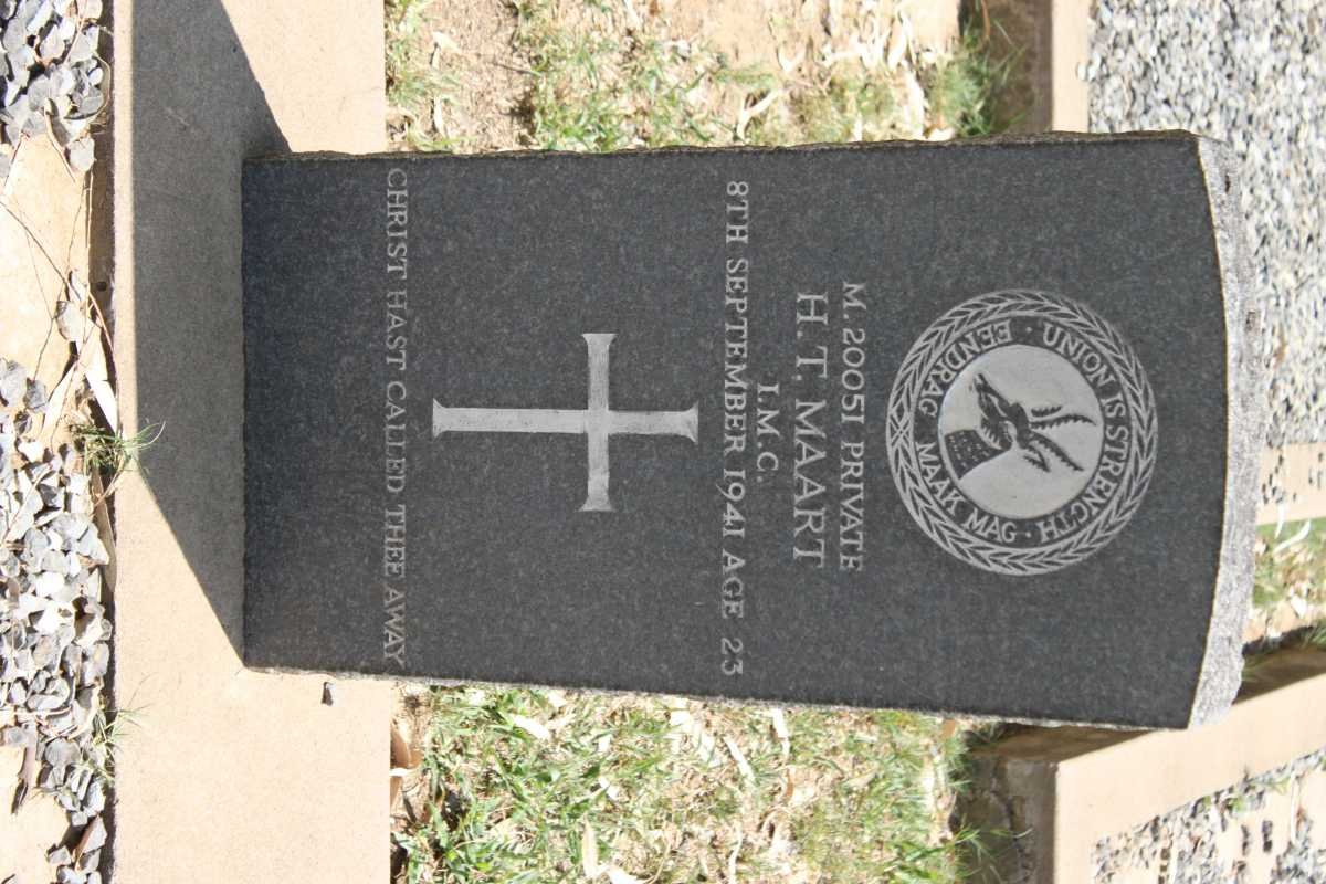 MAART H.T.  -1941