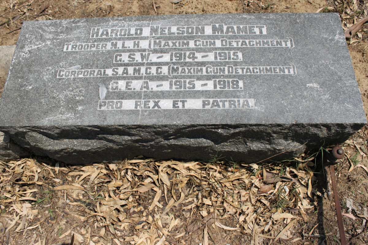 MAMET Harold Nelson 