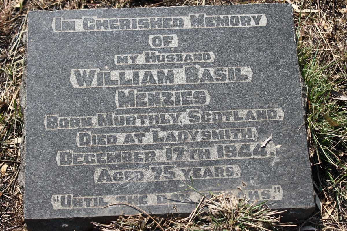 MENZIES William Basil -1944
