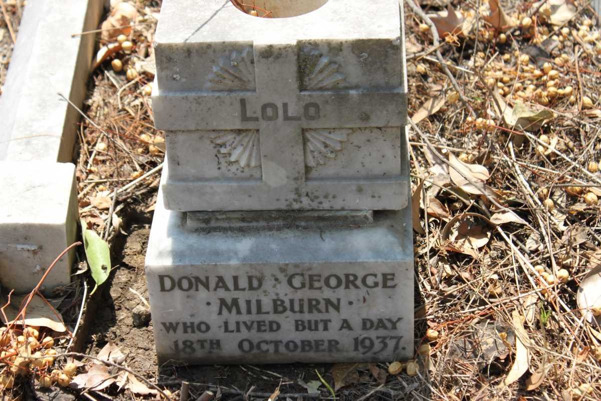MILBURN Donald George 1937-1937