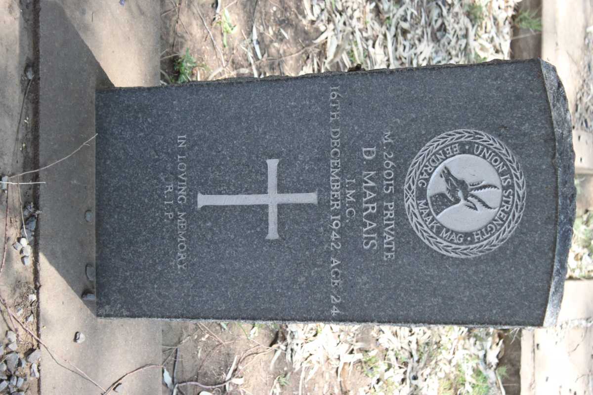 MARAIS D. -1942