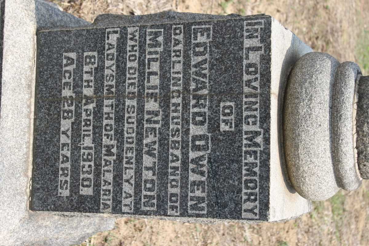 NEWTON Edward Owen -1930