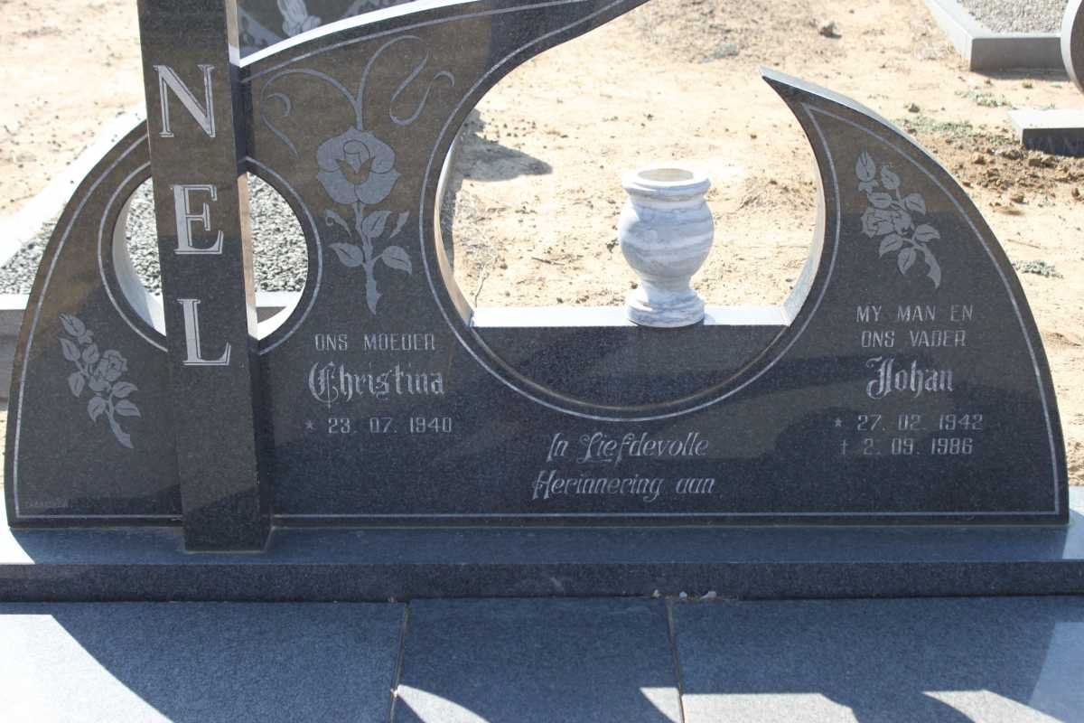 NEL Johan 1942-1986 &amp; Christina 1940-