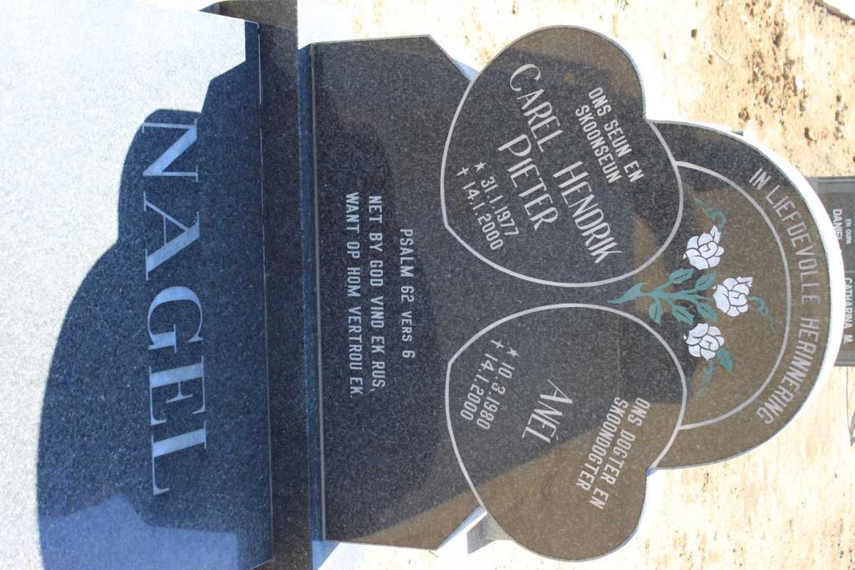 NAGEL Carel Hendrik Pieter 1977-2000 &amp; Anel 1980-2000