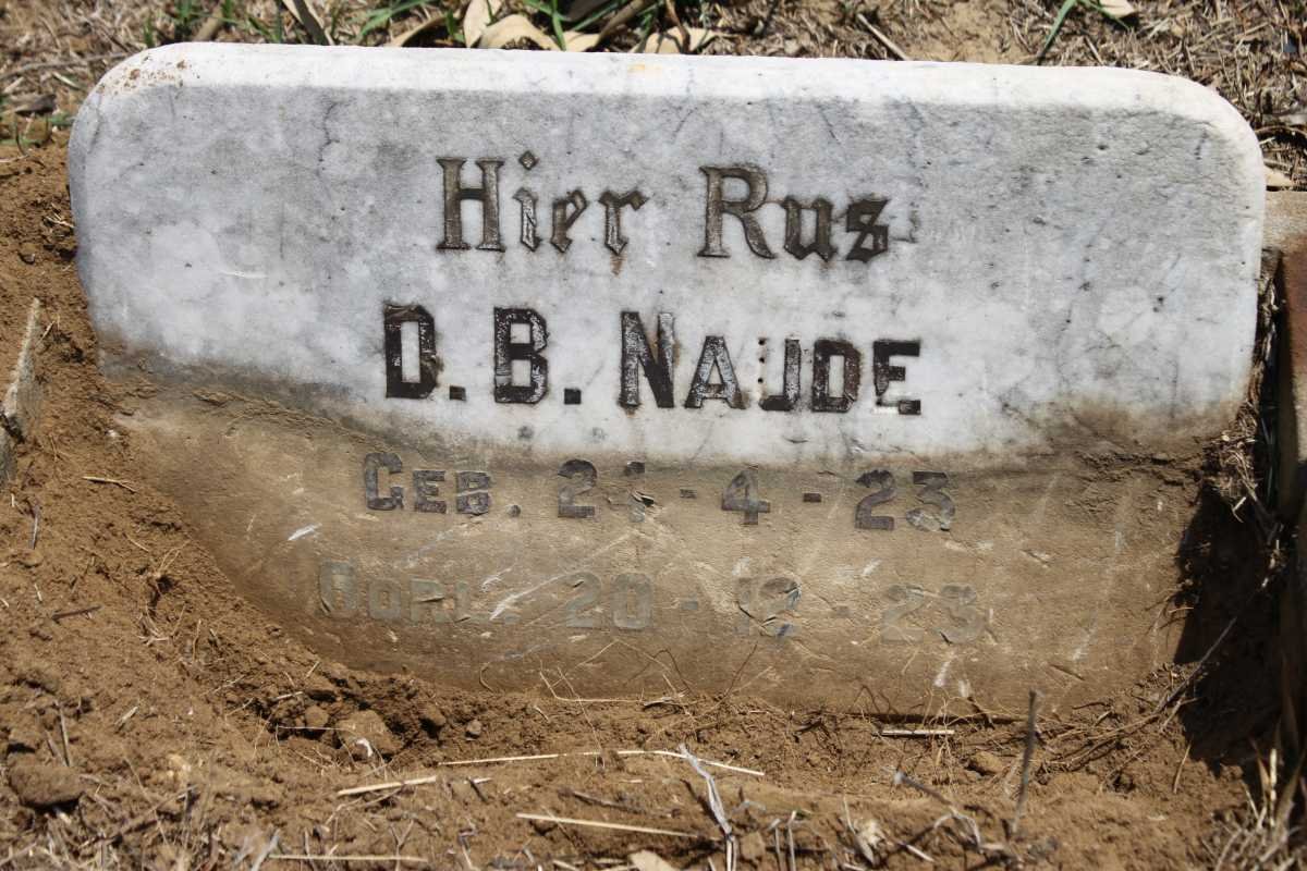 NAUDE D. B. 1923-1923
