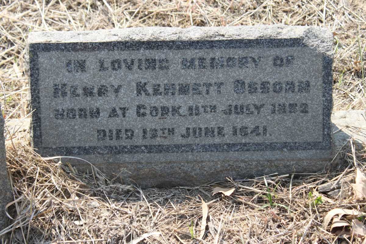 OSBORN Henry Kennett 1852-1941