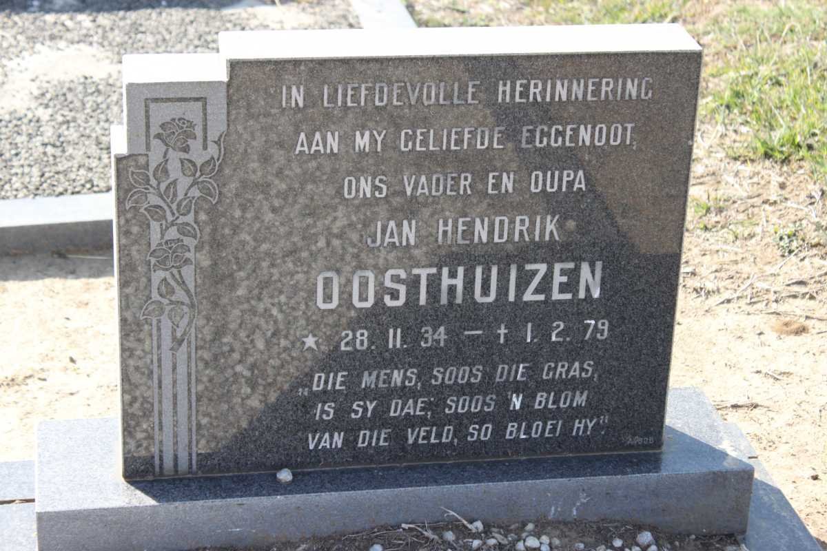 OOSTHUIZEN Jan Hendrik 1934-1979