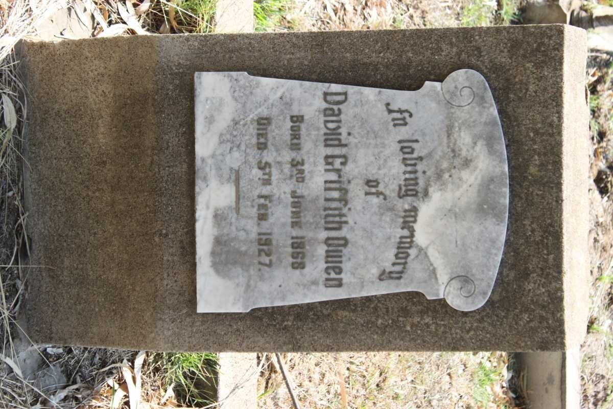 OWEN David Griffith 1868-1927