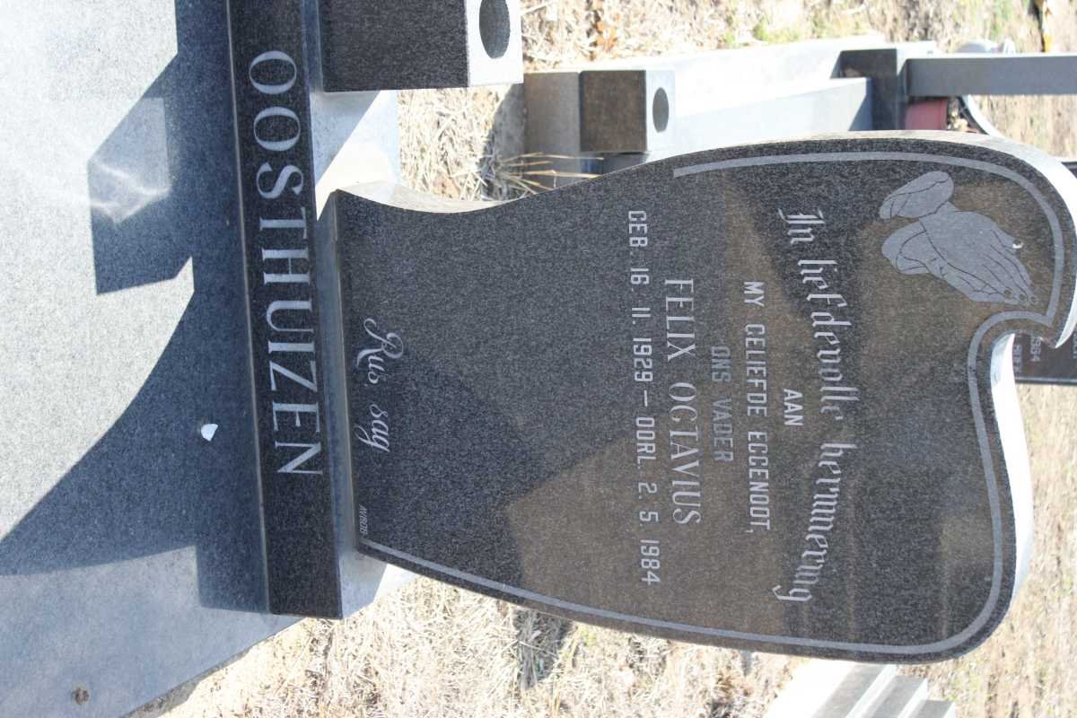 OOSTHUIZEN Felix Ogtavius 1929-1984
