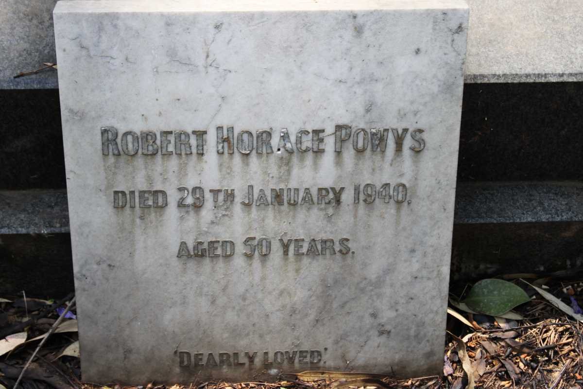 POWYS Robert Horace   -1940