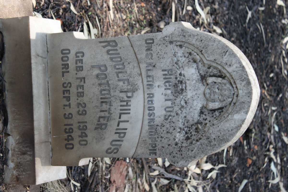 POTGIETER Rudolf Phillipus 1940-1940