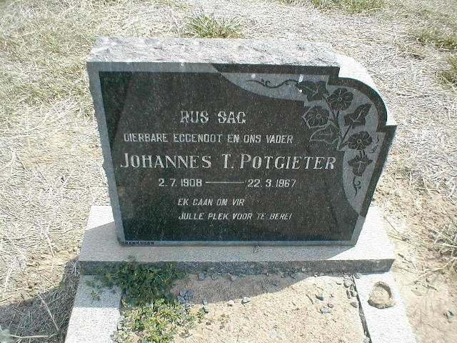 POTGIETER Johannes T. 1908-1967