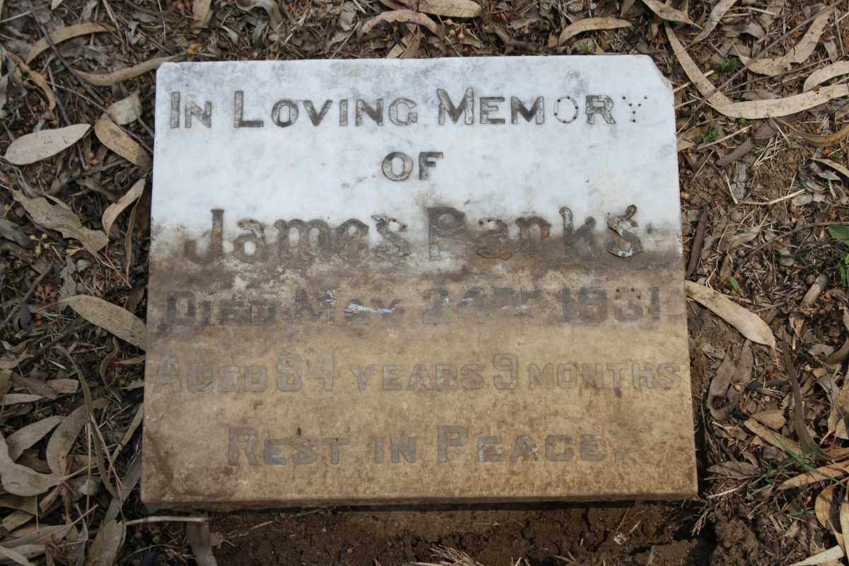 PANKS James -1931