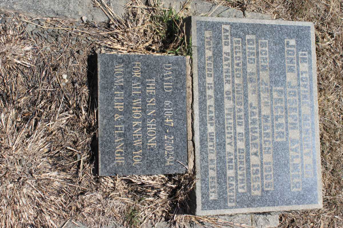 PEGLER David 1947-1994