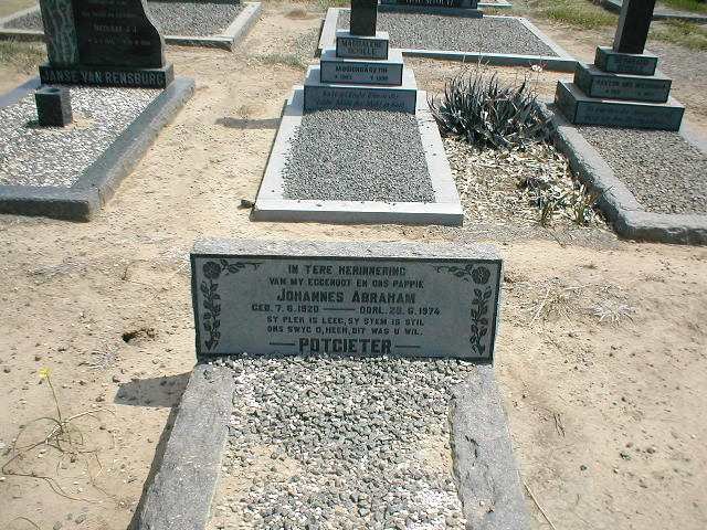 POTGIETER Johannes Abraham 1920-1974