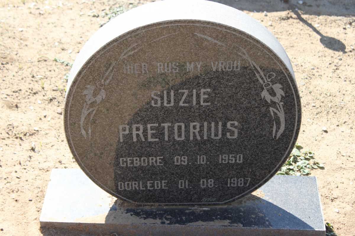 PRETORIUS Suzie 1950-1987