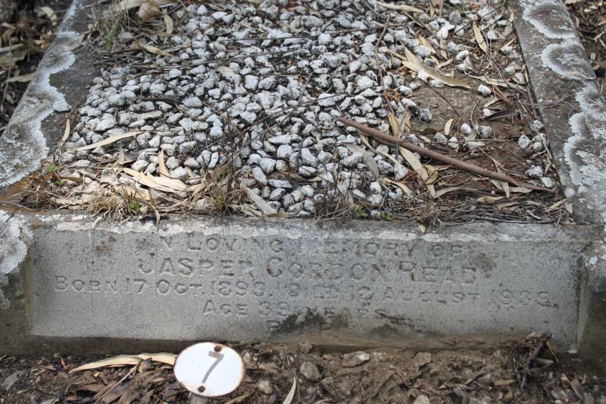READ Jasper Gordon 1898-1935