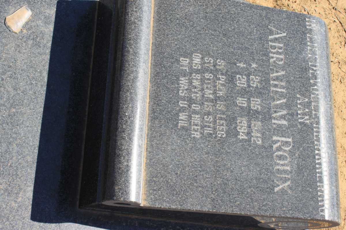 ROUX Abraham 1942-1994