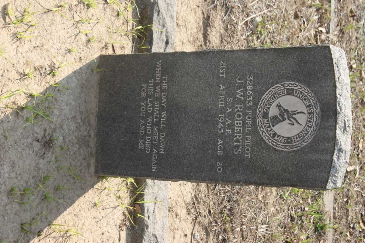 ROBERTS J.W. 1923-1943