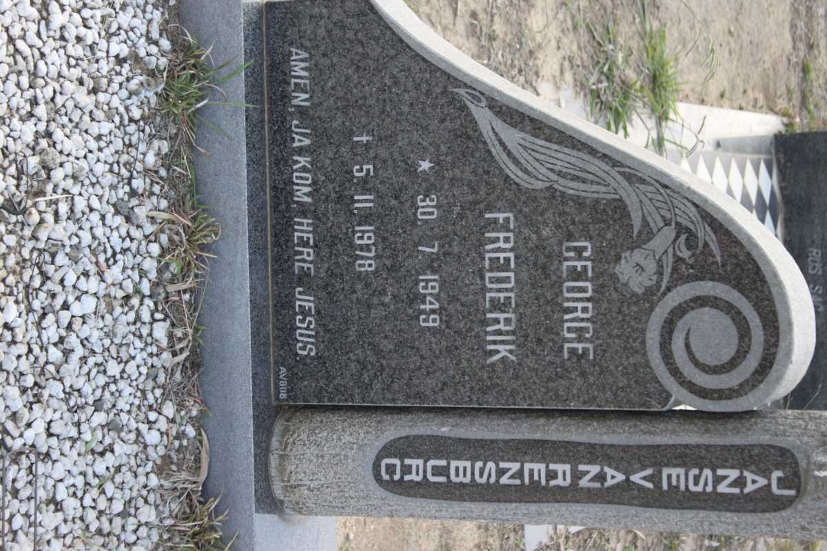 RENSBURG George Frederik, Janse van 1949-1978