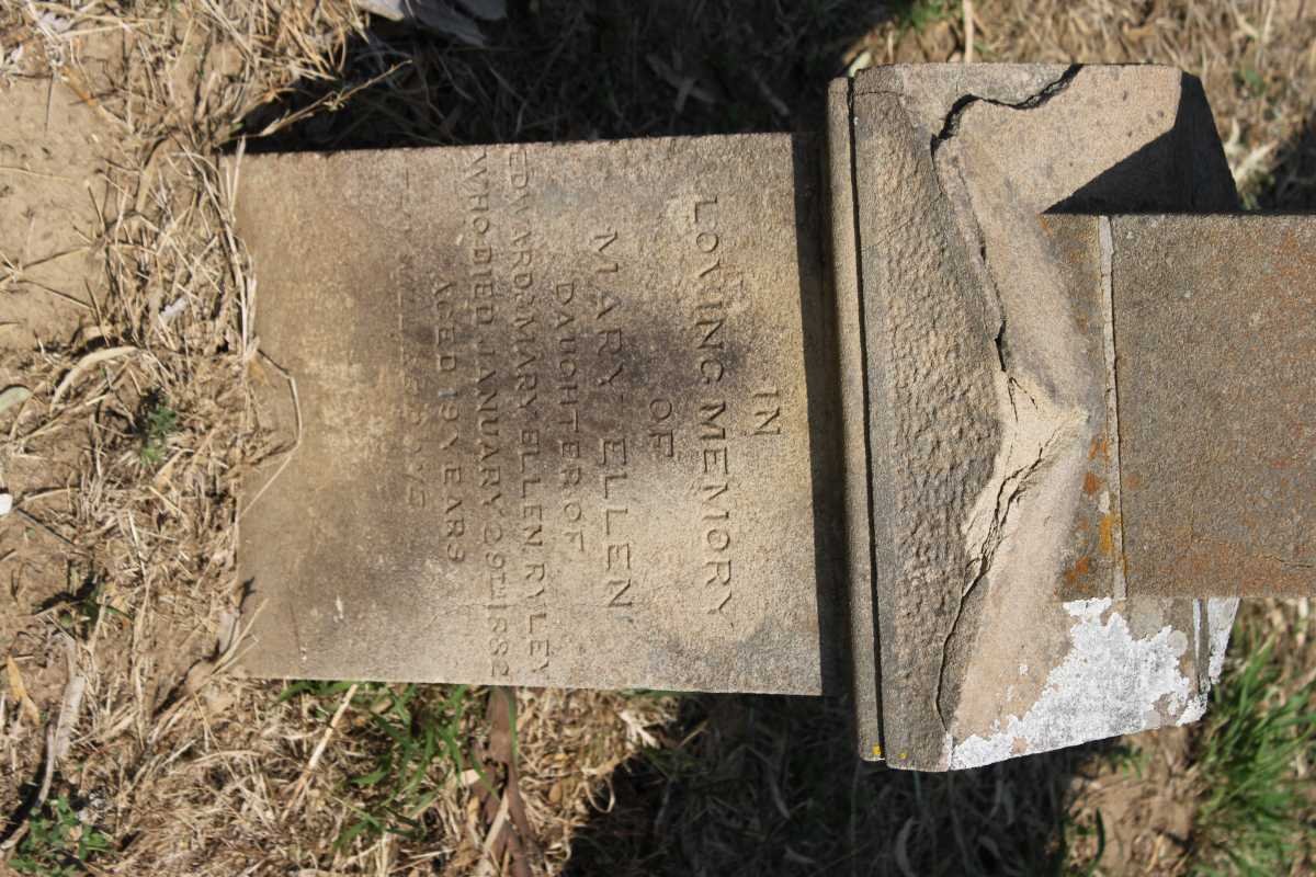 RYLEY Mary Ellen -1882