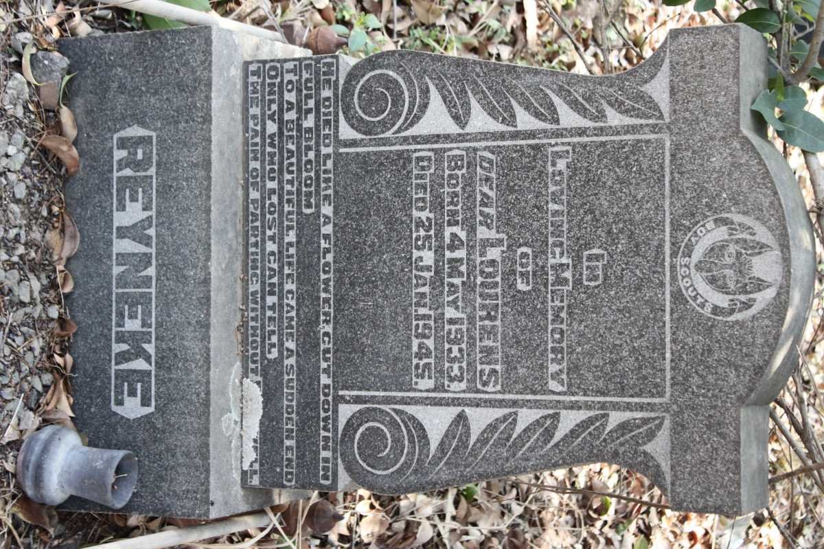 REYNEKE Lourens 1933-1945