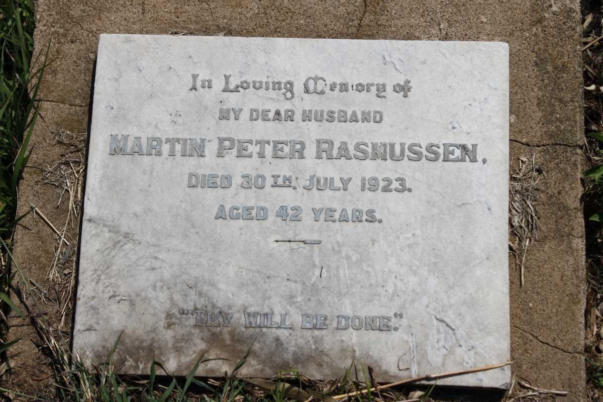 RASMUSSEN Martin Peter -1923