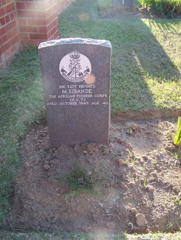 SIBANDE M. -1945