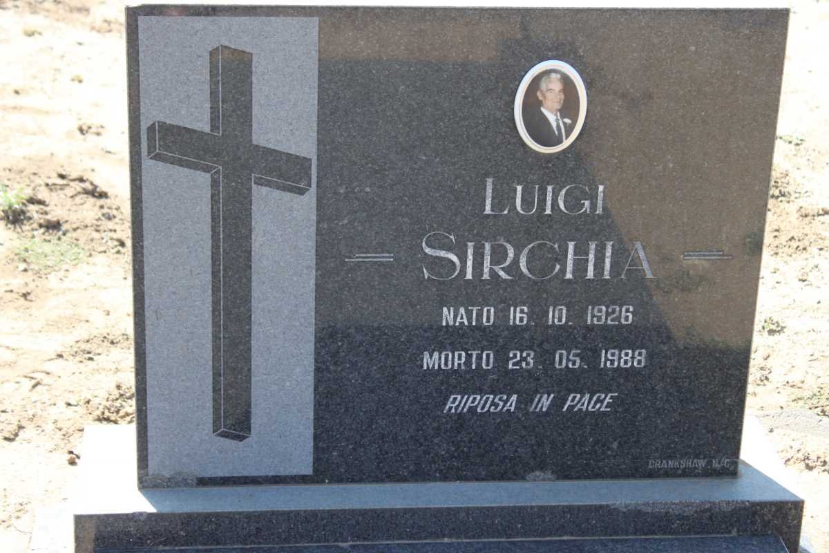 SIRCHIA Luigi 1926-1988