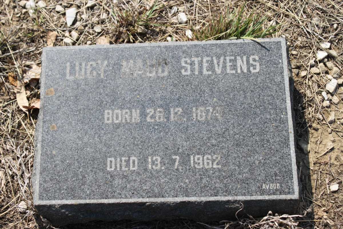 STEVENS Lucy Maud 1874-1962