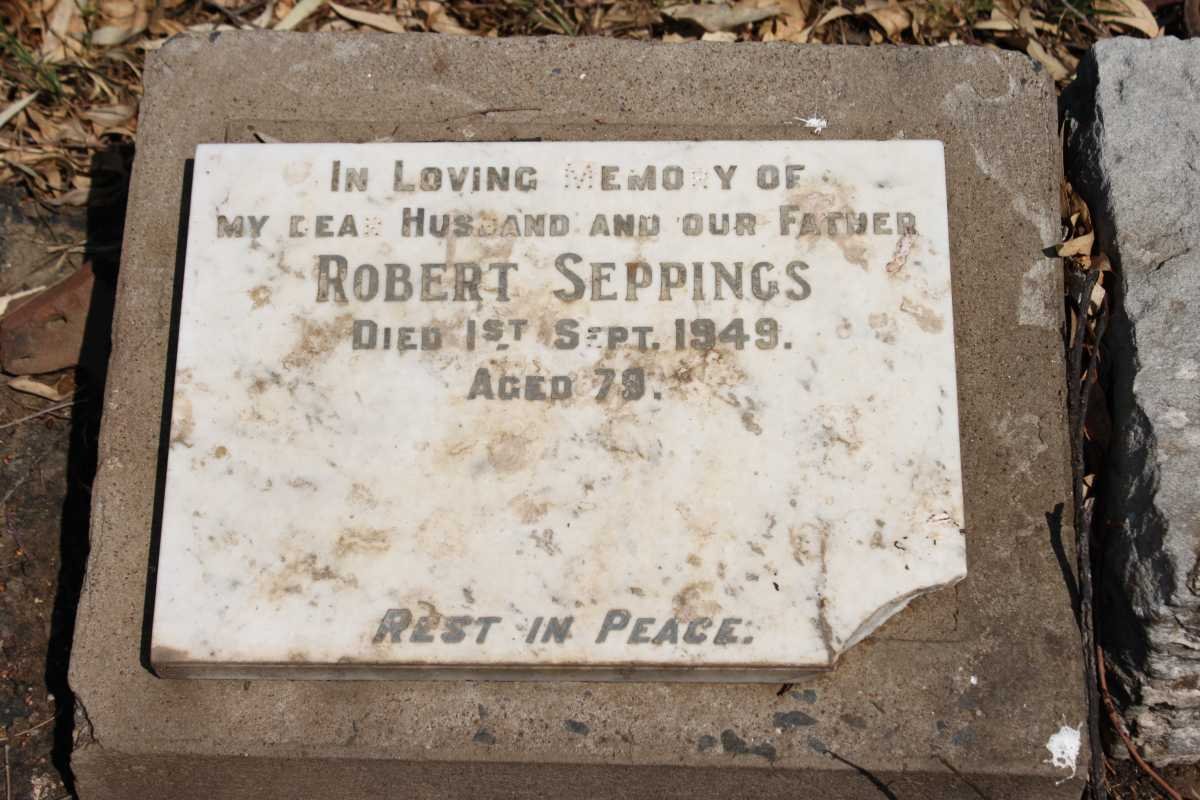 SEPPINGS Robert -1949