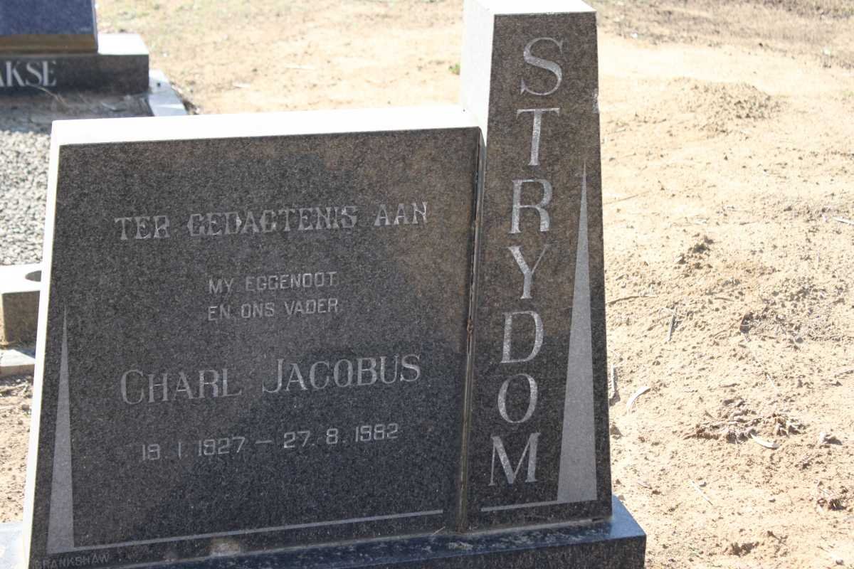 STRYDOM Charl Jacobus 1927-1982