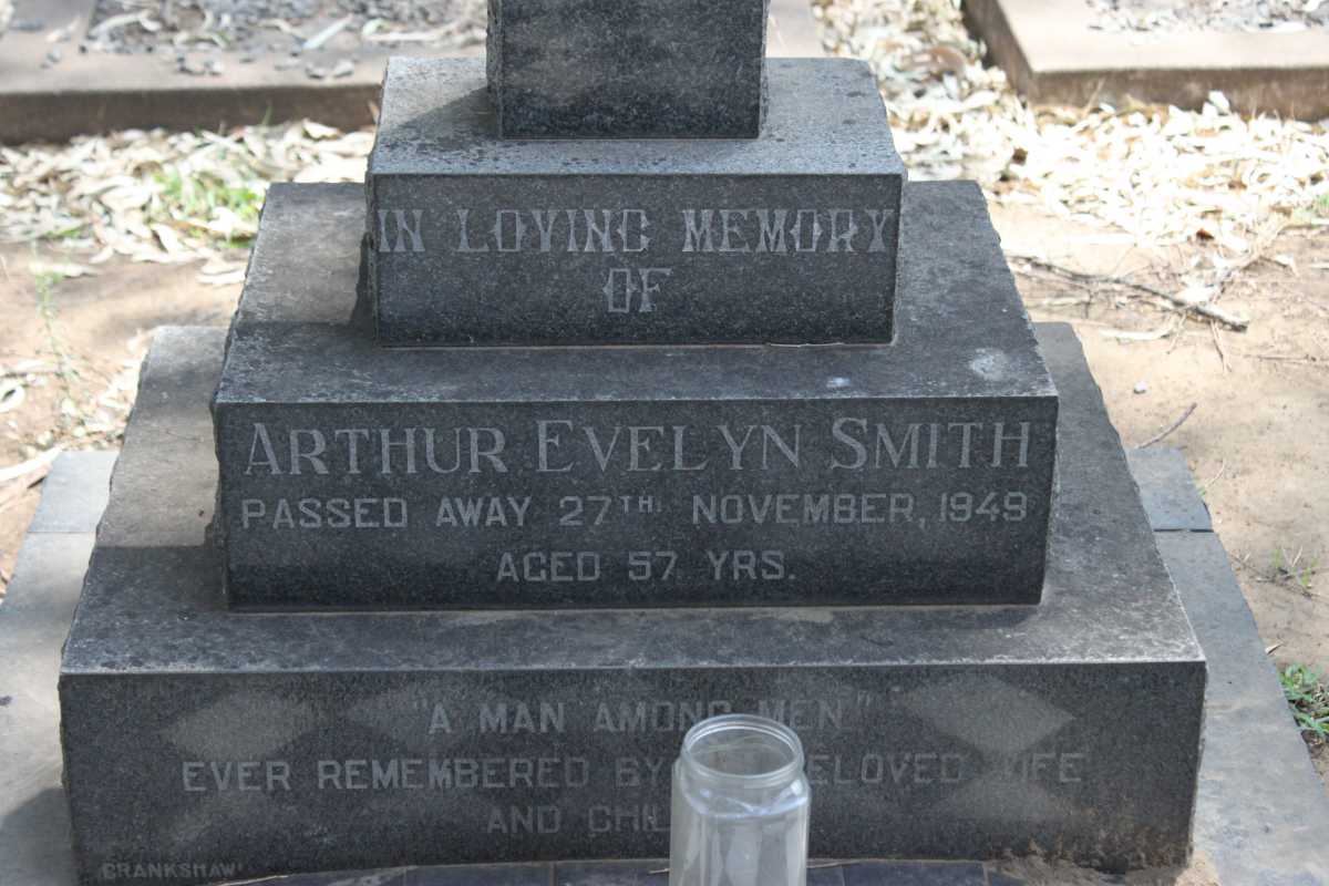 SMITH Arthur Evelyn -1949