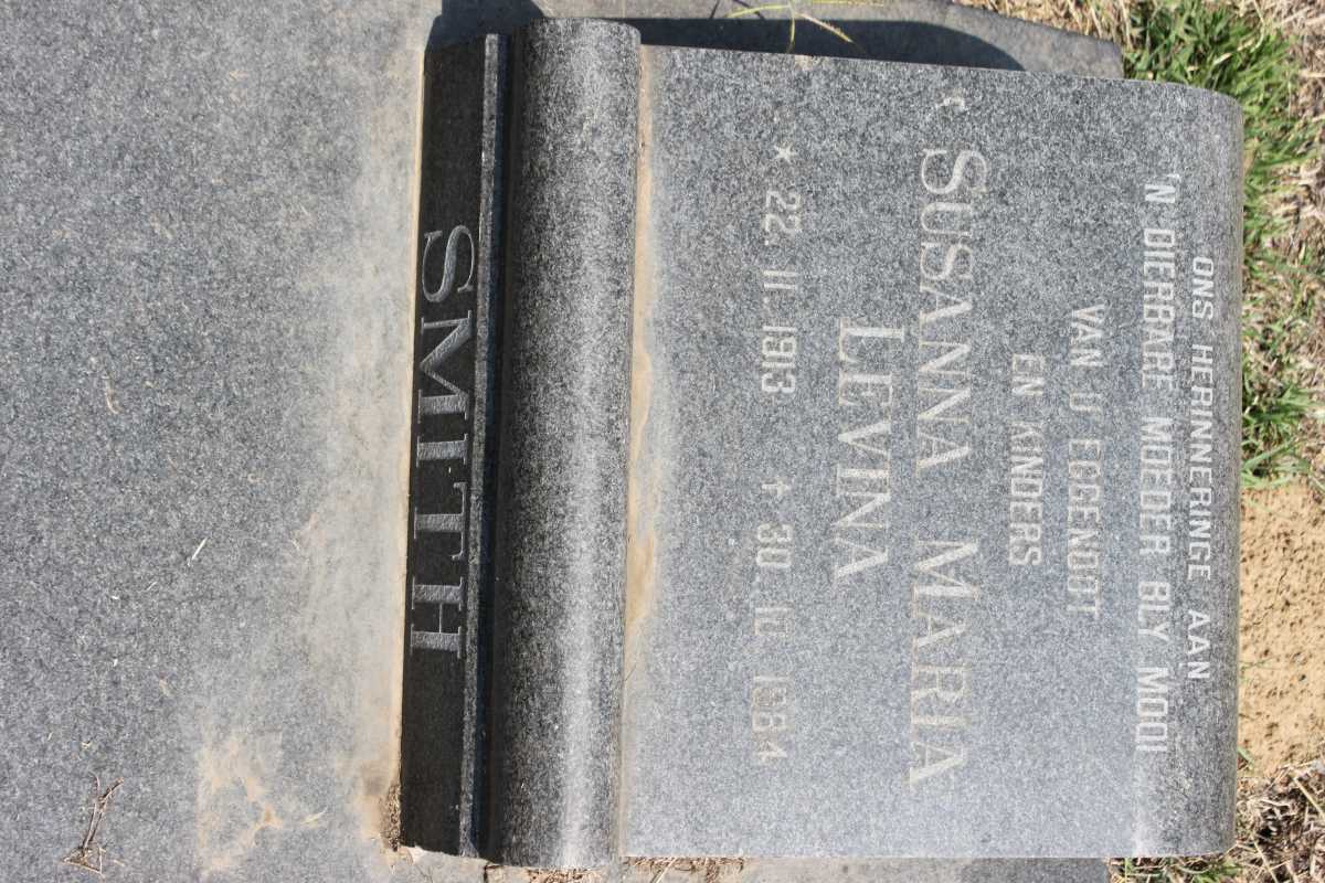SMITH Susanna Maria Levina 1913-1984