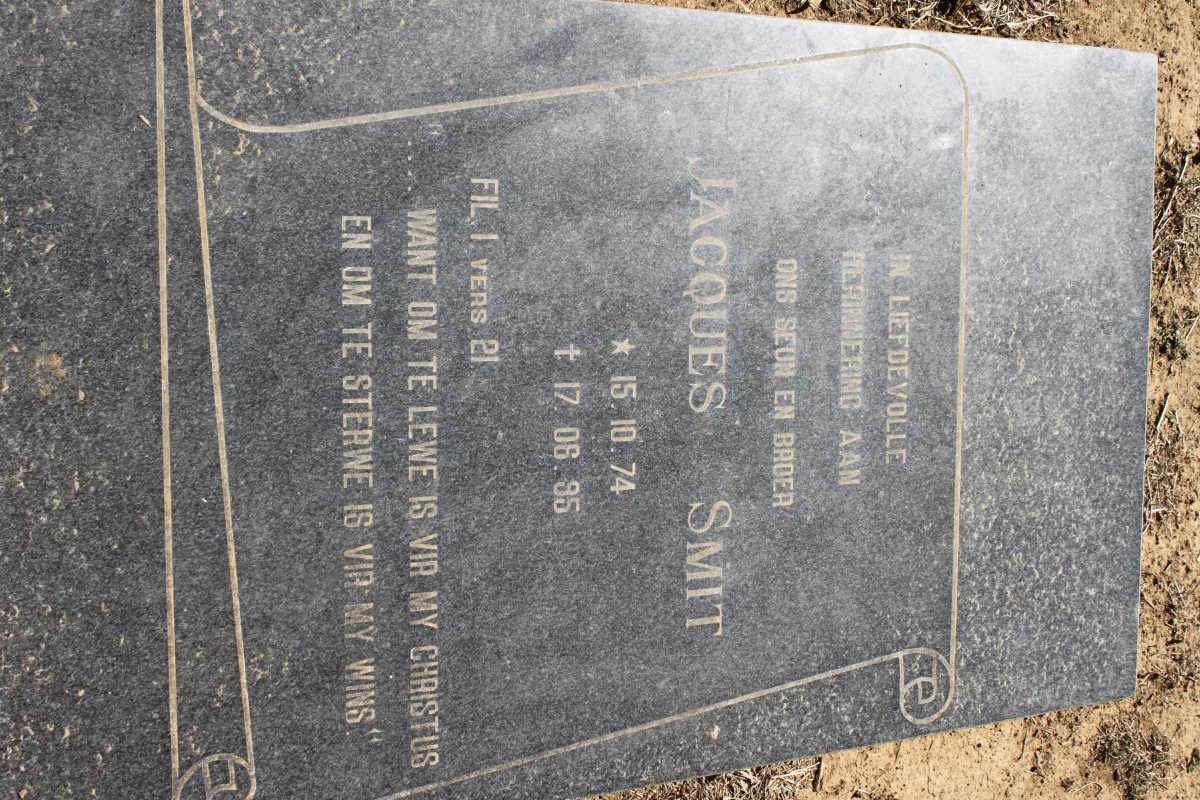 SMIT Jacques 1974-1995
