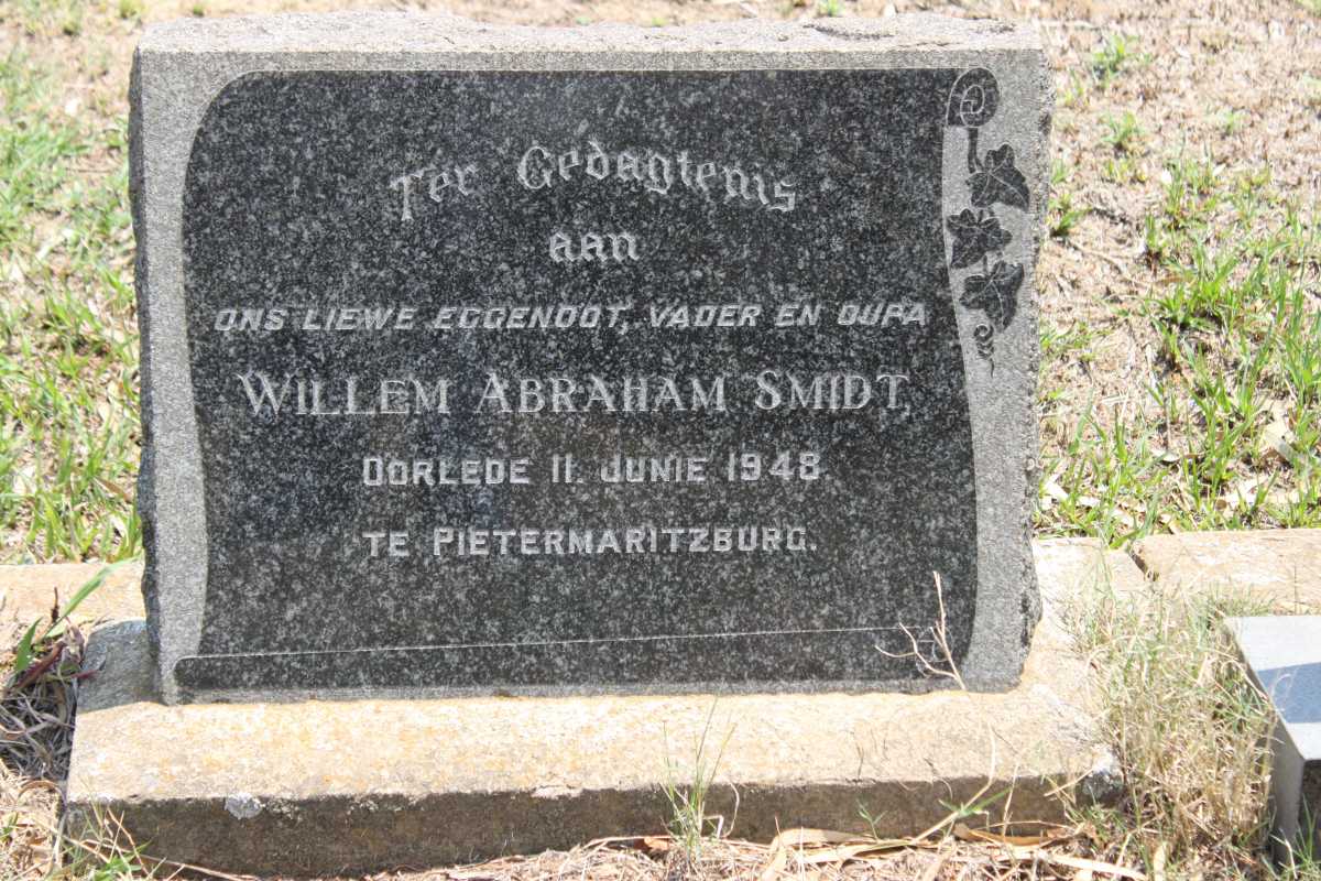 SMIDT Willem Abraham -1948