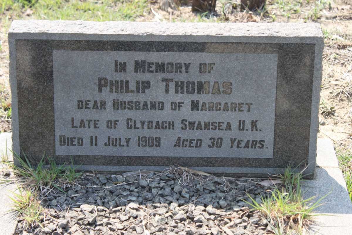 THOMAS Philip -1909