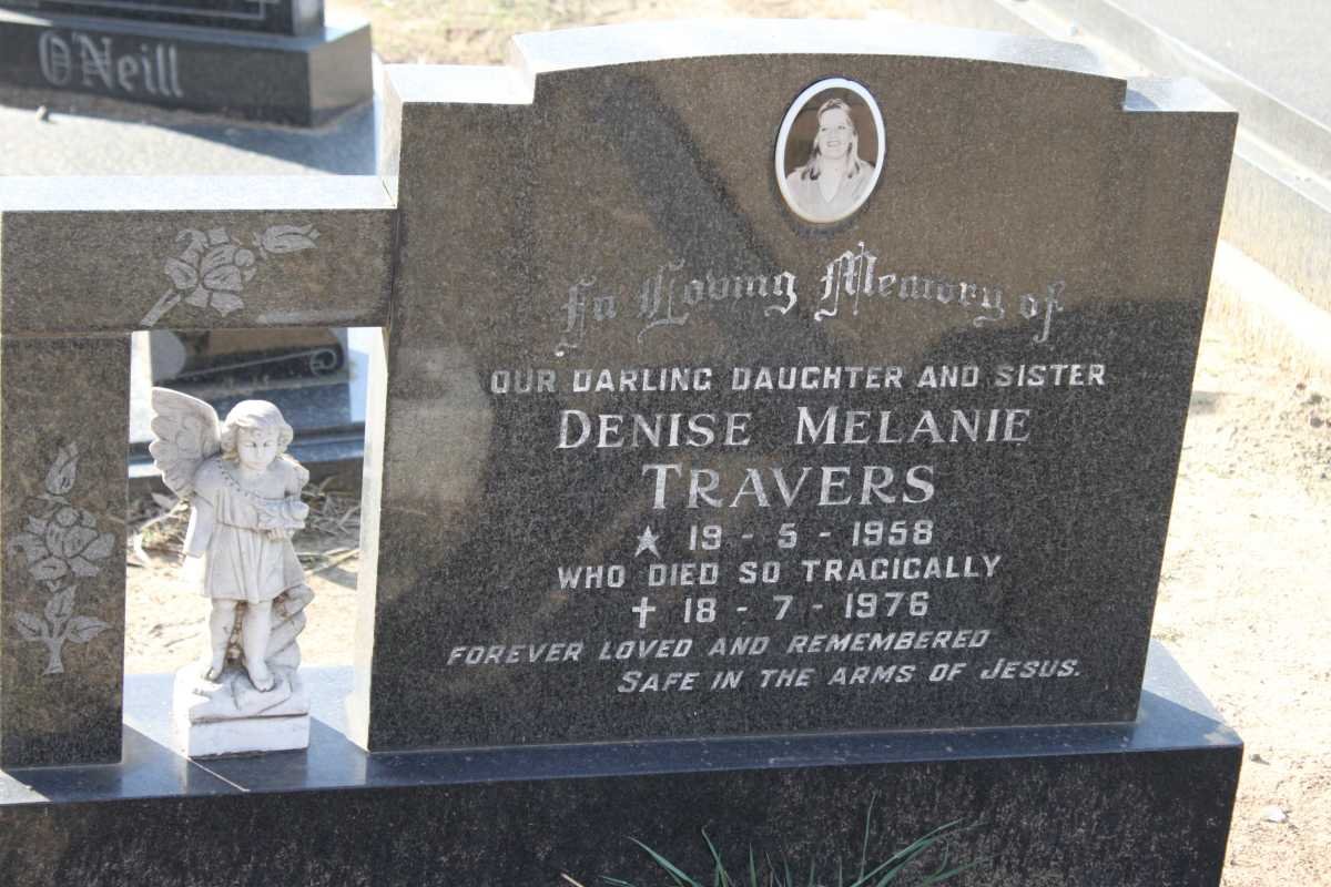 TRAVERS Denise Melanie 1958-1976