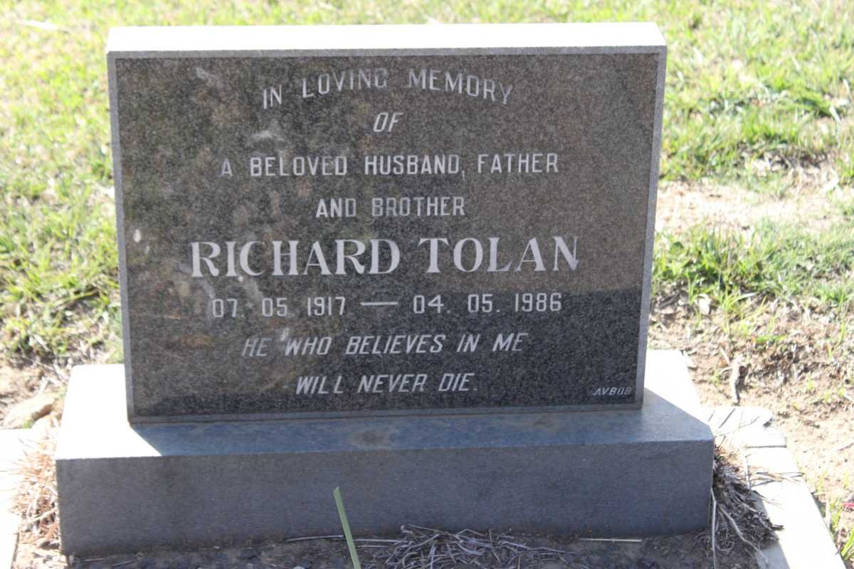 TOLAN Richard 1917-1986