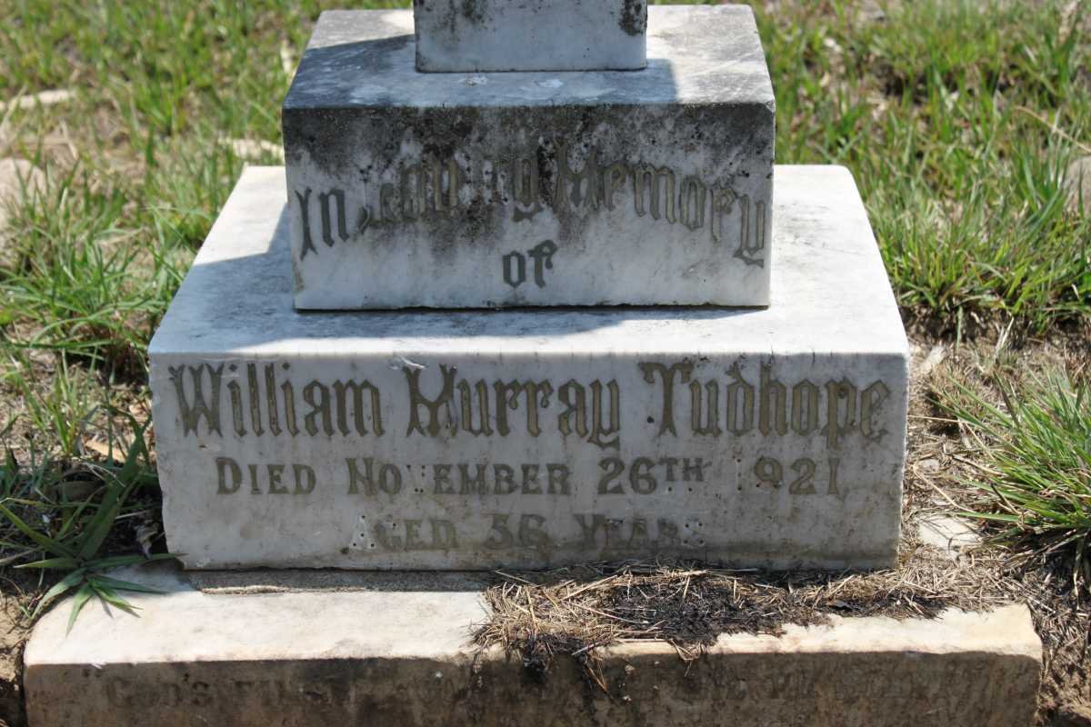 TUDHOPE William Murray -1921